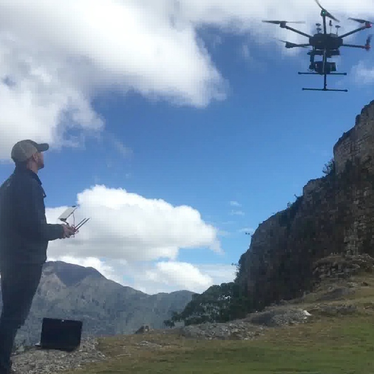 无人驾驶飞机 - 扫描 - 扫描站点高 - 佩鲁维亚 - 佩鲁维亚 - 安第斯山脉
