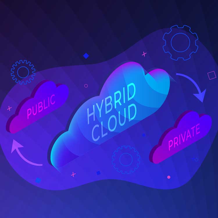 真正的混合形状形状的Hybrid-Cloud